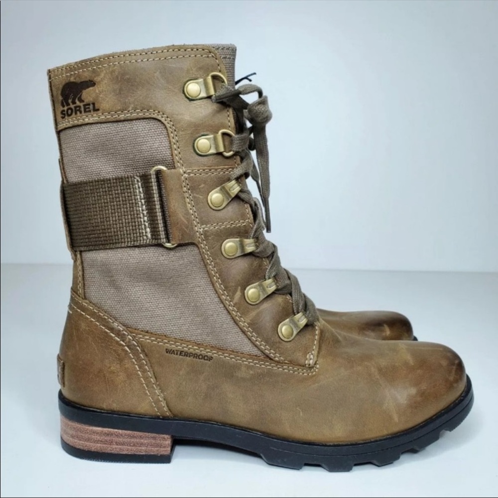Sorel Olive Lace Up Boots